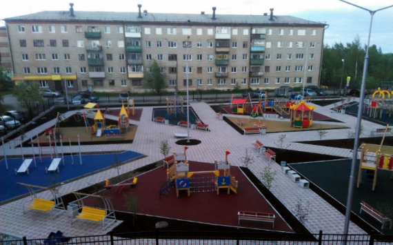 В Красноуральске детский игровой комплекс построили за 9 млн рублей