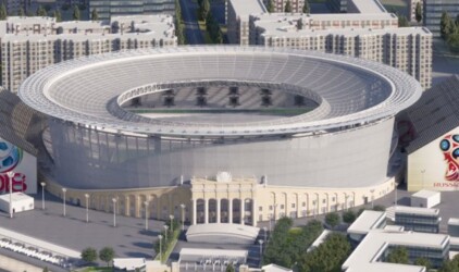 В Екатеринбурге стадион для ЧМ-2018 готов на 75%