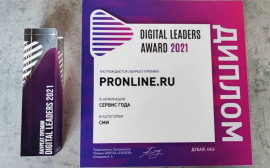 Онлайн PR-агентство PRonline стало лауреатом премии Digital Leaders Award 2021 в номинации “Сервис года"